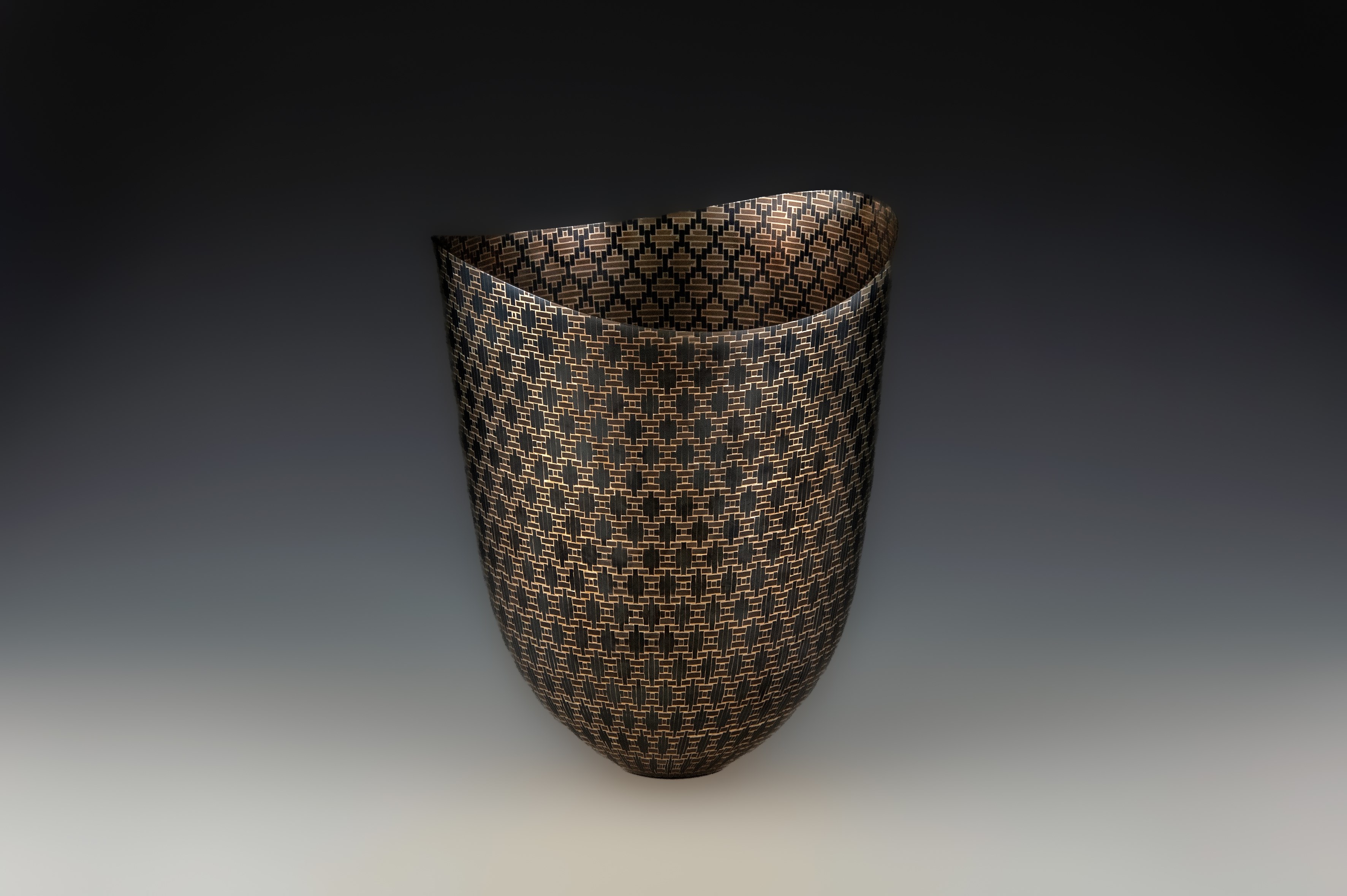 Ayaori-gane vase 'Rhythm'