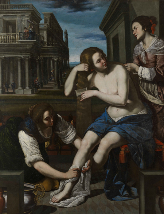 Bathsheba at her bath