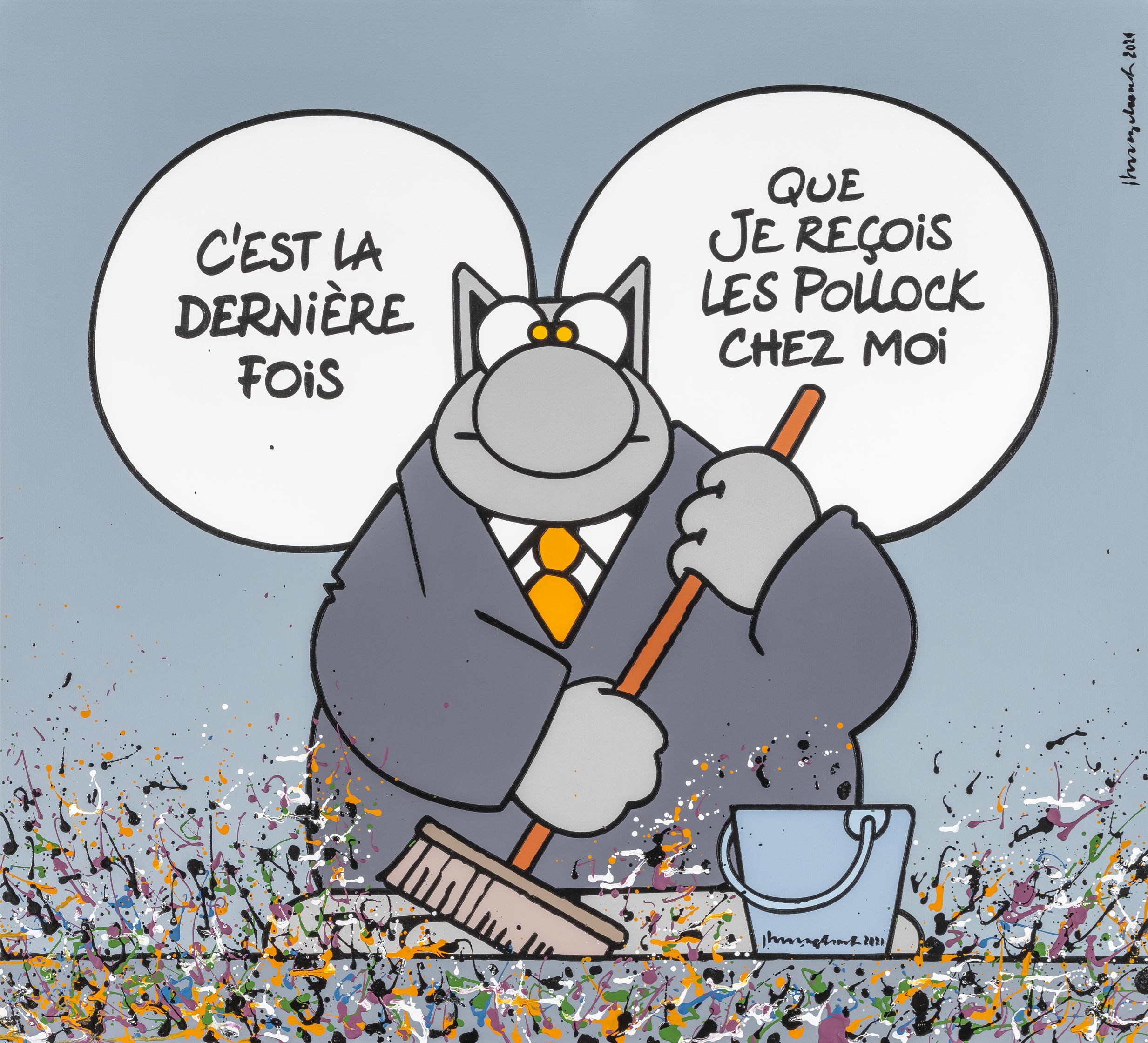 Huberty Breyne Exhibition Philippe Geluck Le Chat A Matignon 26 03 05 06 21